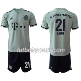 Camisetas Bayern de Múnich Lahm 21 Niño Segunda Equipacion 2018/2019